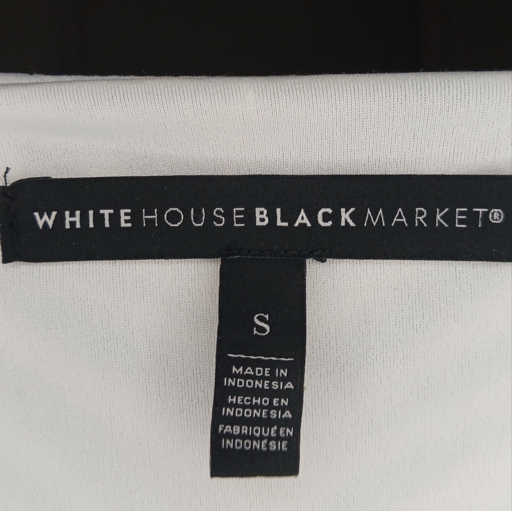 Bundle Sale- White House Black Market Black/White Tank Top Size Small - Picture 5 of 5